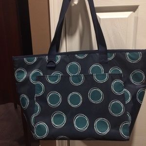 Thirty One Tote-Ally Thermal La-Di-Dot Tote